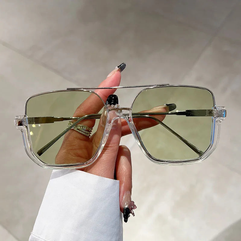 Vintage Oversized Sunglasses Fashion