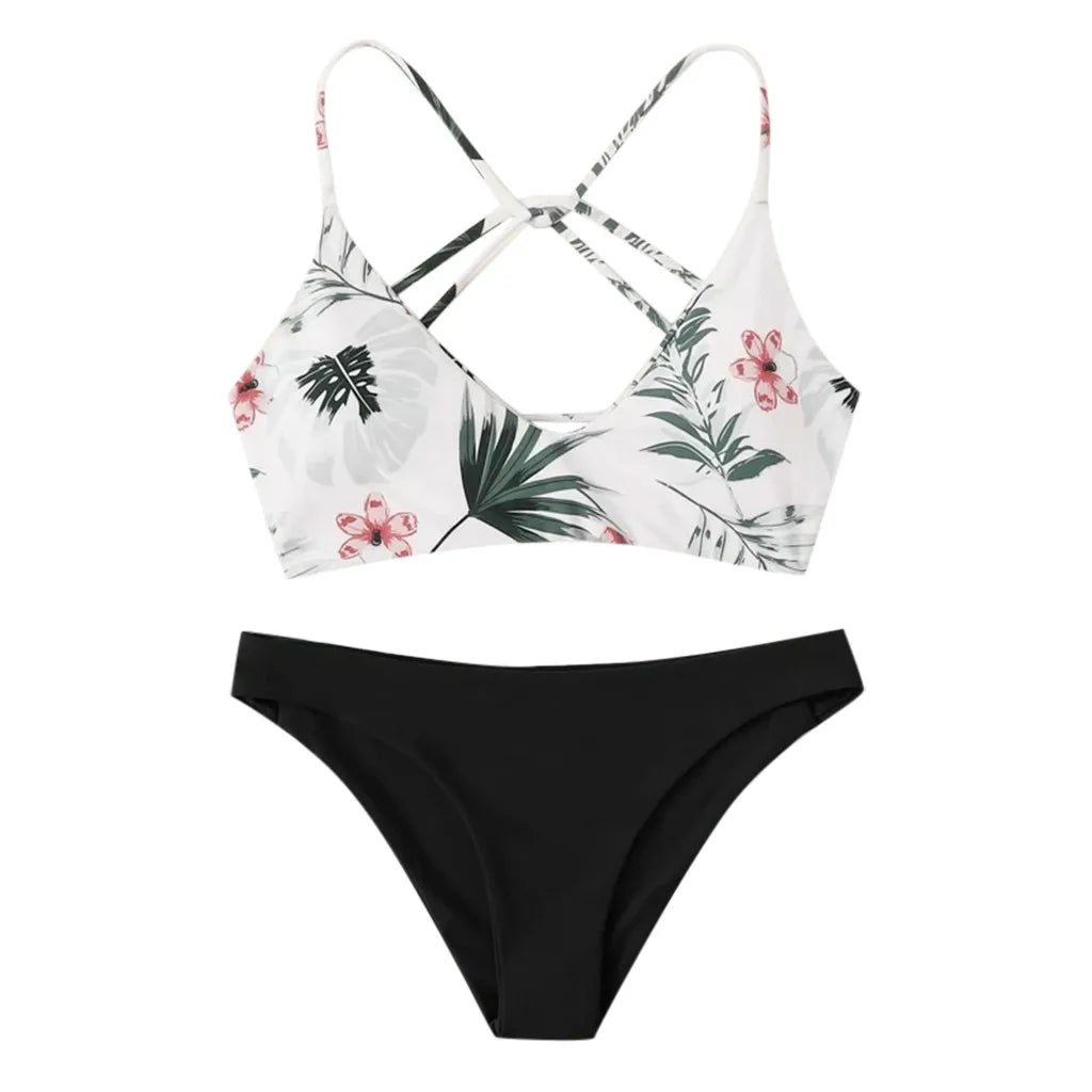 Bikini Woman Floral