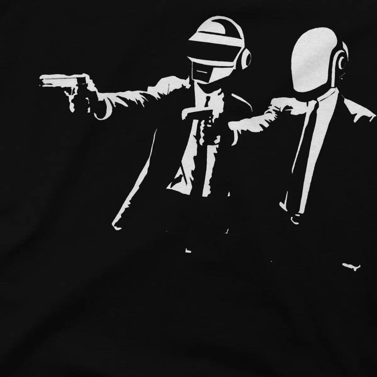 Gun Man TShirt Daft Punk Electronic