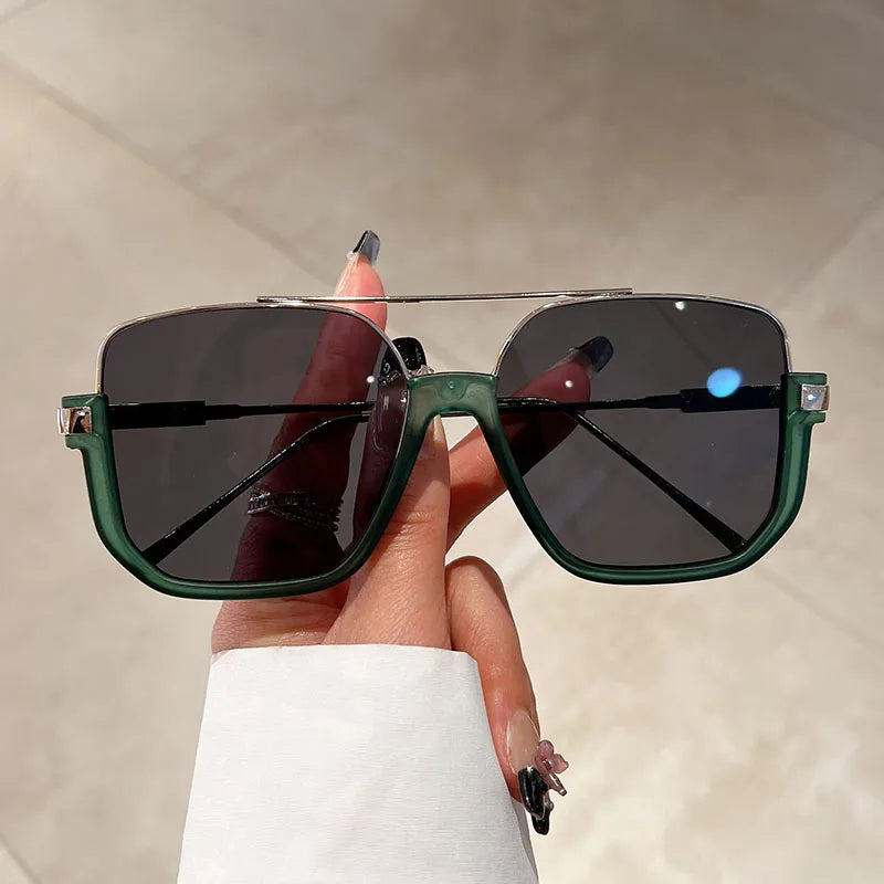 Vintage Oversized Sunglasses Fashion